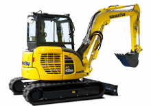 Мини екскаватори Komatsu PC45MR-5M