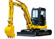 Мини екскаватори Komatsu PC55MR-5M