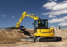 Мини екскаватори Komatsu PC58MR-5E0