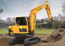 Мини екскаватори Hyundai R55-9A