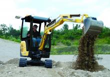 Мини екскаватори Yanmar SV 18 CR