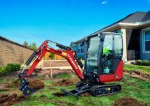 Мини екскаватори Yanmar SV15VT