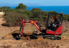 Мини екскаватори Yanmar SV17VT