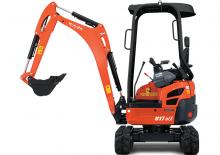 Мини екскаватори Kubota U17-3a