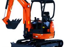 Мини екскаватори Kubota U20