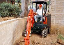 Мини екскаватори Kubota U25-3S