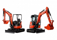 Мини екскаватори Kubota U30-6S