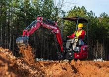 Мини екскаватори Yanmar ViO17 