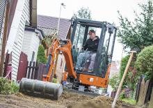 Мини екскаватори Hitachi ZX19-5A