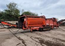 Мобилни пресевни инсталации (заводи) с барабан Terex-Finlay 770 Trommel
