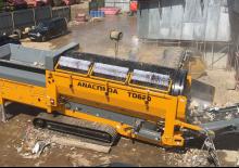 Мобилни пресевни инсталации (заводи) с барабан Anaconda TD620
