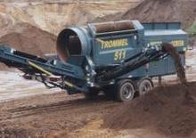 Мобилни пресевни инсталации (заводи) с барабан Powerscreen Trommel 511 Rad
