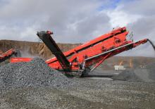 Мобилни скрининг инсталации (заводи) Terex-Finlay 693+