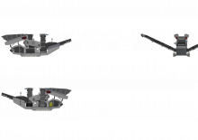 Мобилни скрининг инсталации (заводи) Komplet KOMPATTO 5030