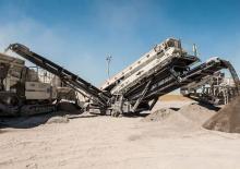 Мобилни скрининг инсталации (заводи) Metso Lokotrack ST3.8