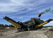Мобилни скрининг инсталации (заводи) Metso Nordberg CV40