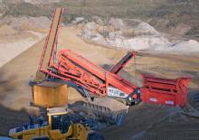 Мобилни скрининг инсталации (заводи) Sandvik QA 340