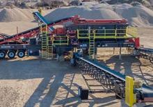 Мобилни скрининг инсталации (заводи) Sandvik UK373