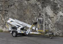 Монтирани на камион артикулиращи подемници за стрели Bronto Skylift Dino 105 z