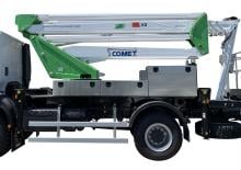 Монтирани на камион артикулиращи подемници за стрели Comet Eurosky 31-2-17 HQ JIB