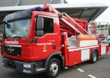 Монтирани на камион артикулиращи подемници за стрели Safi SCA 27 FF