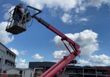 Монтирани на камион артикулиращи подемници за стрели Herkules - Lift TK 24-32*