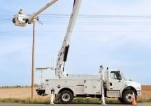 Монтирани на ремаркета повдигачи с подвижна стрела Altec AA55+