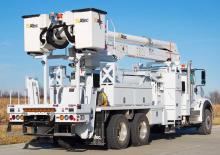 Монтирани на ремаркета повдигачи с подвижна стрела Altec AN50EOC-E80