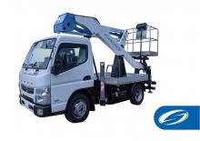 Монтирани на камион артикулиращи подемници за стрели Socage forSte 14 A Speed