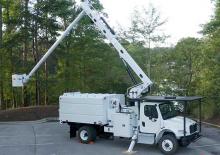Монтирани на ремаркета повдигачи с подвижна стрела Altec LR856 FM