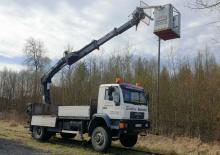Монтирани на ремаркета повдигачи с подвижна стрела WUMAG WG 120