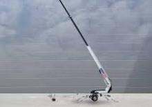Монтирани на ремаркета телескопични подемници за стрели Bronto Skylift Dino 180T