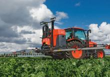 Монтируеми полеви пръскачки Kubota XMS216 iXflow-E