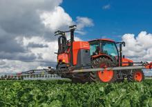 Монтируеми полеви пръскачки Kubota XMS218 iXflow-E