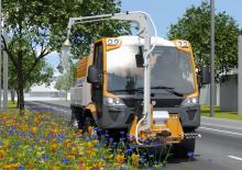 Общински многофункционални превозни средства на дизел Lindner Unitrac 112L LDrive
