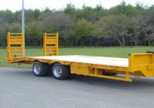 Открити ремаркета с ниска платформа Rolland PE 150