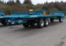 Открити ремаркета с плоска платформа Rolland RP 12006 LCH