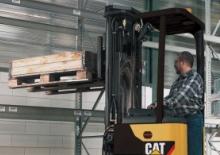 Палетни колички с платформа за повдигане на палети Caterpillar NSR12N