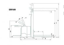 Палетни колички с платформа за повдигане на палети Mitsubishi SBV 12 NI