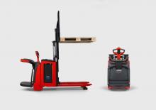 Палетни колички с платформа за повдигане на палети Linde D10AP 