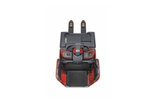 Палетни колички с платформа за управление като мотоциклет (седнал върху нея водач) Linde T20FP