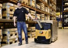 Пешеходна палетна количка Caterpillar NPP16PD