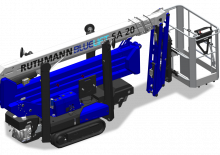 Пълзящи повдигачи с подвижна стрела Ruthmann BLUELIFT SA 20