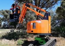 Пълзящи повдигачи с подвижна стрела Mecaplús ME-7