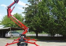 Пълзящи повдигачи с подвижна стрела Basket Spider 18 A