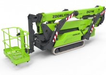 Пълзящи повдигачи с подвижна стрела Zoomlion ZX27AE