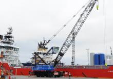 Подвижни кранове - решетъчна стрела Sennebogen 6210 HMC