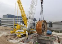 Подвижни кранове - решетъчна стрела Liebherr LG 1750