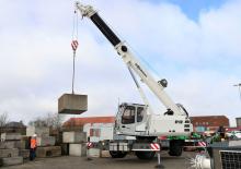 Подвижни кранове - телескопична стрела Sennebogen 643E