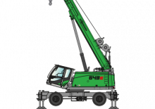 Подвижни кранове - телескопична стрела Sennebogen 643E